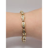 Natural 2ctw Diamond (SI/G) Bracelet  In 14kt Gold Measuring 7.25in Weighing 13.78g