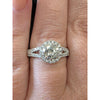 Natural 1.5ct Diamond Ring With .33ct Diamond Accents In 18kt White Gold Weighing 5.64g
