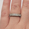 Natural .75ctw Diamond (VS) Band  In Platinum
