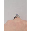 Natural 1.37ctw Sapphire Ring With .80ctw Diamond Accents In Platinum