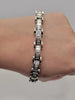 Men's 10ctw Diamond (VS/F) Bacelet In 18kt White Gold
